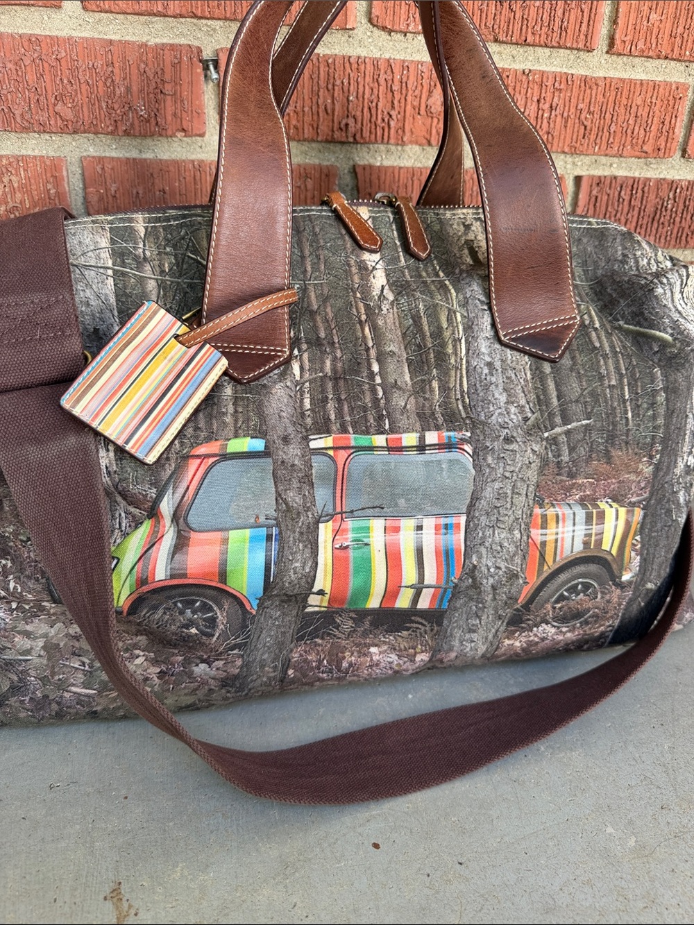 Paul Smith Forest Mini Cooper Weekender Bag - Picture 2 of 10